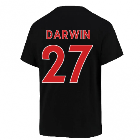 2022-2023 Liverpool Swoosh Tee (Black) (DARWIN 27)