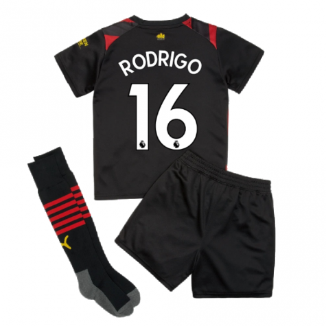 2022-2023 Man City Away Mini Kit (RODRIGO 16)