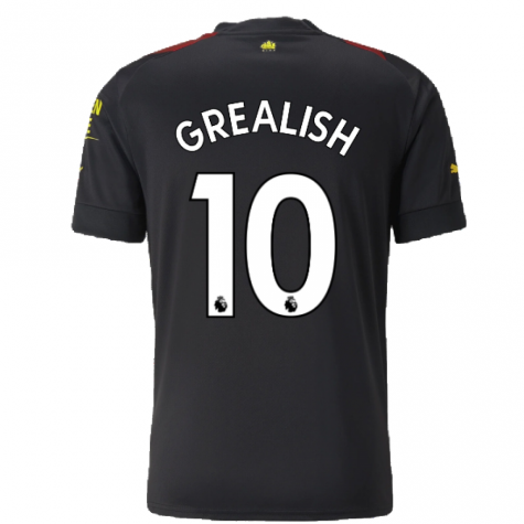 2022-2023 Man City Away Shirt (GREALISH 10)