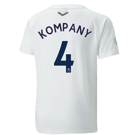 2022-2023 Man City Casuals Tee (White) - Kids (KOMPANY 4)