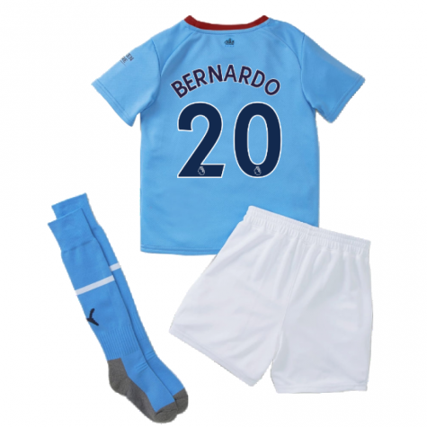 2022-2023 Man City Home Mini Kit (BERNARDO 20)