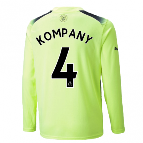 2022-2023 Man City Long Sleeve Third Shirt (KOMPANY 4)