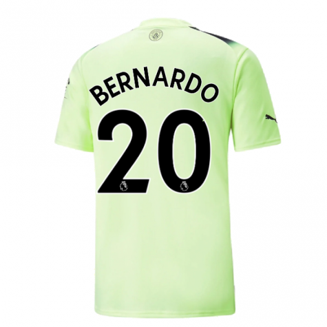 2022-2023 Man City Third Shirt (BERNARDO 20)