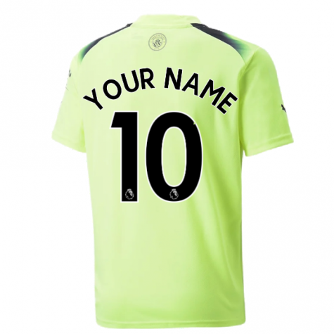 2022-2023 Man City Third Shirt (Kids) (Your Name)