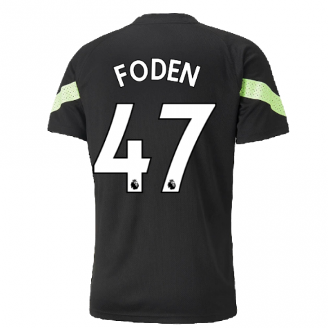 2022-2023 Man City Training Jersey (Black) (FODEN 47)