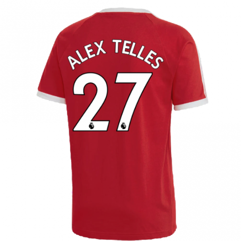 2022-2023 Man Utd 3S DNA Tee (Red) (ALEX TELLES 27)