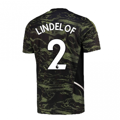 2022-2023 Man Utd EU Training Jersey (Solar Slime) (LINDELOF 2)