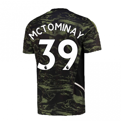 2022-2023 Man Utd EU Training Jersey (Solar Slime) (McTOMINAY 39)