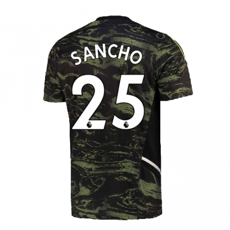 2022-2023 Man Utd EU Training Jersey (Solar Slime) (SANCHO 25)