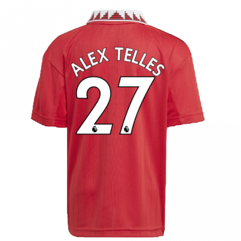 2022-2023 Man Utd Home Mini Kit (ALEX TELLES 27)