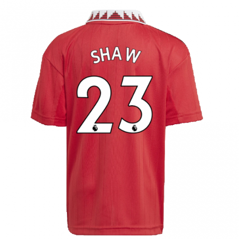 2022-2023 Man Utd Home Mini Kit (SHAW 23)