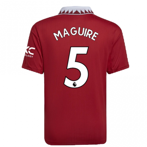 2022-2023 Man Utd Home Shirt (Kids) (MAGUIRE 5)