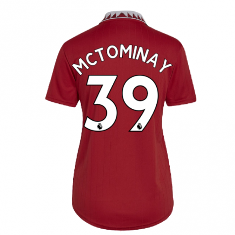 2022-2023 Man Utd Home Shirt (Ladies) (McTOMINAY 39)