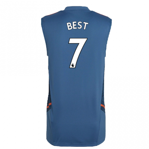 2022-2023 Man Utd Sleeveless Jersey (Blue) (BEST 7)