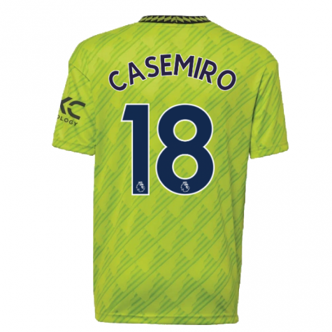 2022-2023 Man Utd Third Shirt (Kids) (CASEMIRO 18)