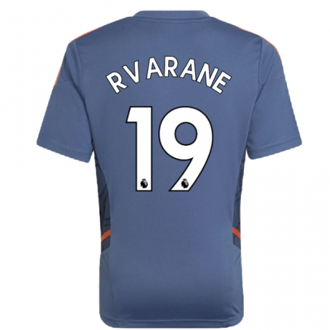 2022-2023 Man Utd Training Shirt (Blue) - Kids (R.VARANE 19)