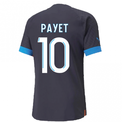 2022-2023 Marseille Authentic Away Shirt (PAYET 10)