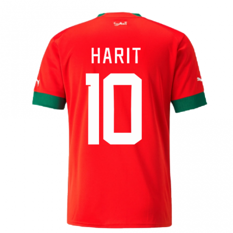 2022-2023 Morocco Home Shirt (HARIT 10)