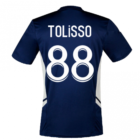 2022-2023 Olympique Lyon Training Jersey (Navy) (TOLISSO 88)