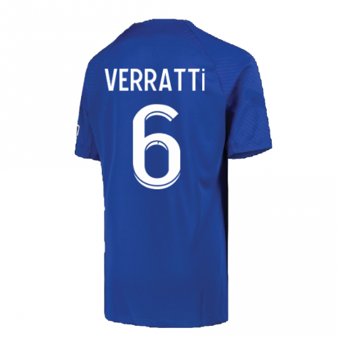 2022-2023 PSG Strike Training Shirt (Blue) - Kids (VERRATTI 6)