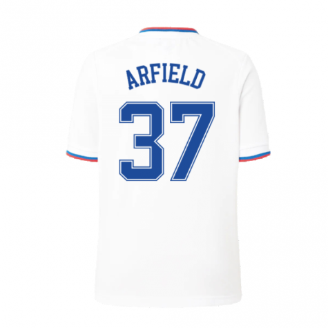 2022-2023 Rangers Away Shirt (Kids) (ARFIELD 37)