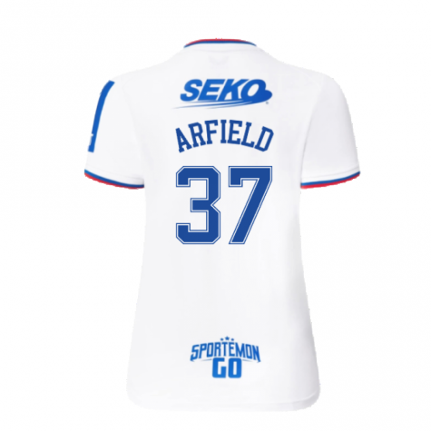 2022-2023 Rangers Away Shirt (Ladies) (ARFIELD 37)