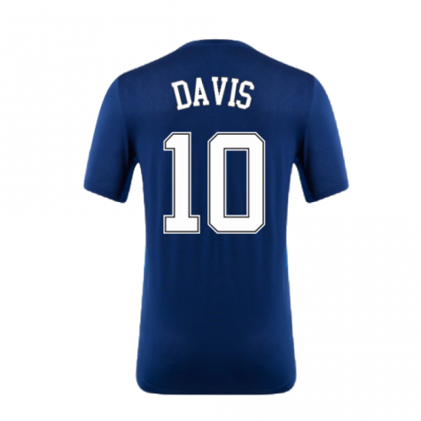 2022-2023 Rangers Matchday Short Sleeve T-Shirt (Navy) (DAVIS 10)