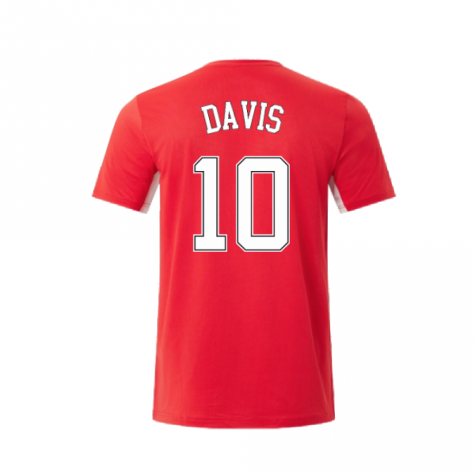 2022-2023 Rangers Matchday Short Sleeve T-Shirt (Red) (DAVIS 10)