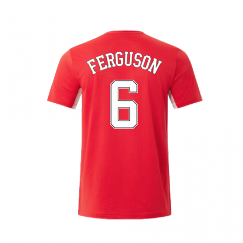 2022-2023 Rangers Matchday Short Sleeve T-Shirt (Red) (FERGUSON 6)