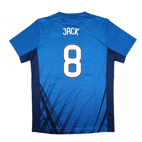 2022-2023 Rangers Training Short Sleeve Tee (Blue) (JACK 8)