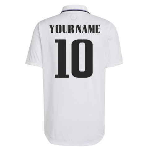 2022-2023 Real Madrid Authentic Home Shirt (Your Name)