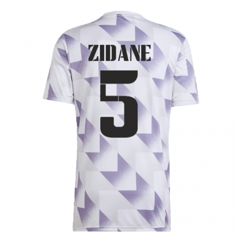 2022-2023 Real Madrid Pre-Match Shirt (White) (ZIDANE 5)