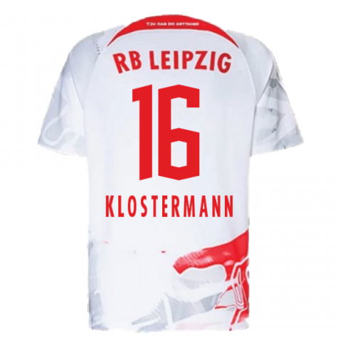 2022-2023 Red Bull Leipzig Home Shirt (White) (KLOSTERMANN 16)