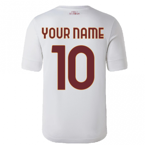 2022-2023 Roma Away Shirt (Your Name)