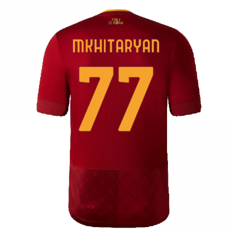 2022-2023 Roma Home Shirt (Kids) (MKHITARYAN 77)