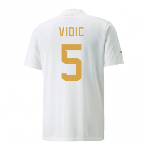 2022-2023 Serbia Away Shirt (VIDIC 5)