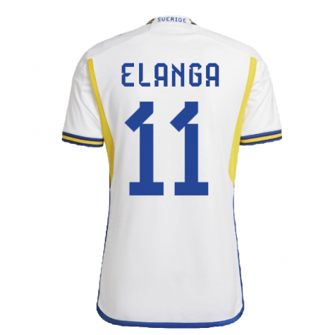 2022-2023 Sweden Away Shirt (ELANGA 11)