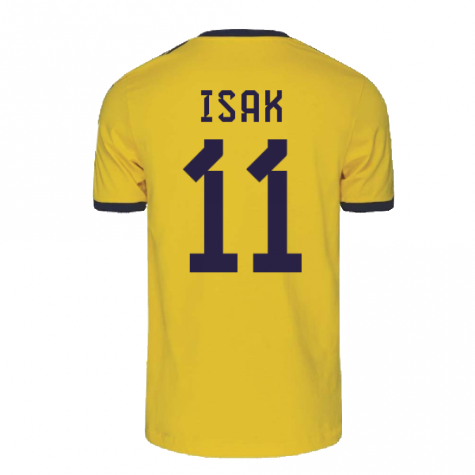 2022-2023 Sweden DNA 3S Tee (Yellow) (ISAK 11)