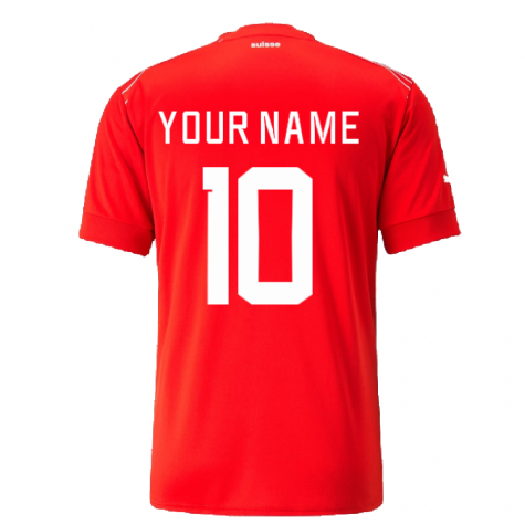 2022-2023 Switzerland Home Shirt (Your Name)