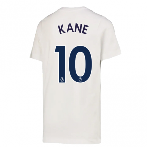 2022-2023 Tottenham Crest Tee (White) (KANE 10)