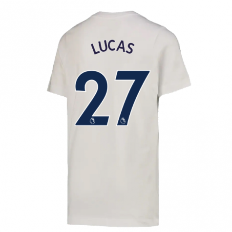 2022-2023 Tottenham Crest Tee (White) - Kids (LUCAS 27)