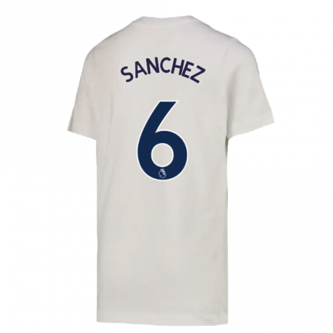 2022-2023 Tottenham Crest Tee (White) - Kids (SANCHEZ 6)