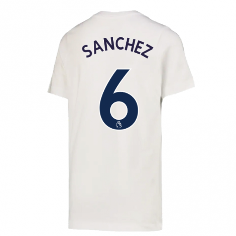 2022-2023 Tottenham Crest Tee (White) (SANCHEZ 6)