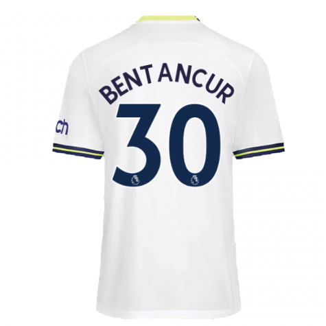 2022-2023 Tottenham Home Shirt (BENTANCUR 30)