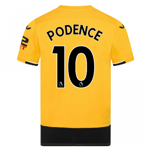 2022-2023 Wolves Home Shirt (PODENCE 10)