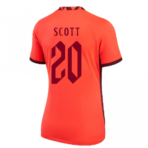 2022 England Away Shirt (Ladies) (SCOTT 20)