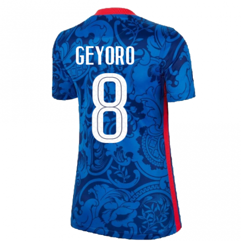 2022 France Euros Home Shirt (Ladies) (GEYORO 8)