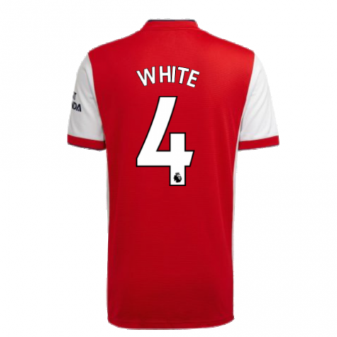 Arsenal 2021-2022 Home Shirt (WHITE 4)