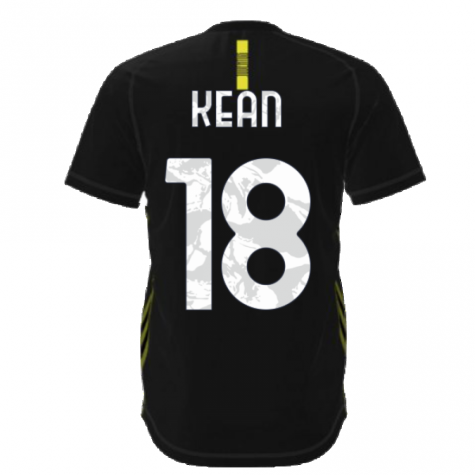 2021-2022 Juventus Travel Tee (Black) (KEAN 18)