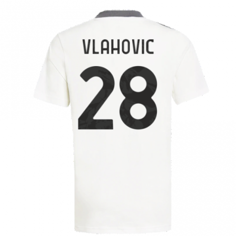 2021-2022 Juventus Training Shirt (White) - Ladies (VLAHOVIC 7)